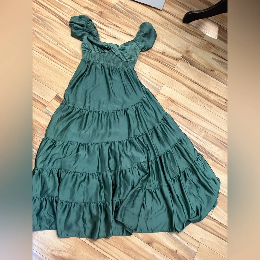 Free People Sundrenched Silky Maxi Dress - Picture 7 of 8